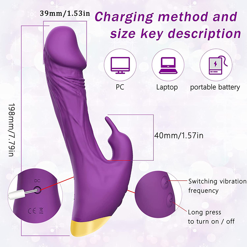 G-točka Zajčji vibratorji Stimulator klitorisa Dildoji