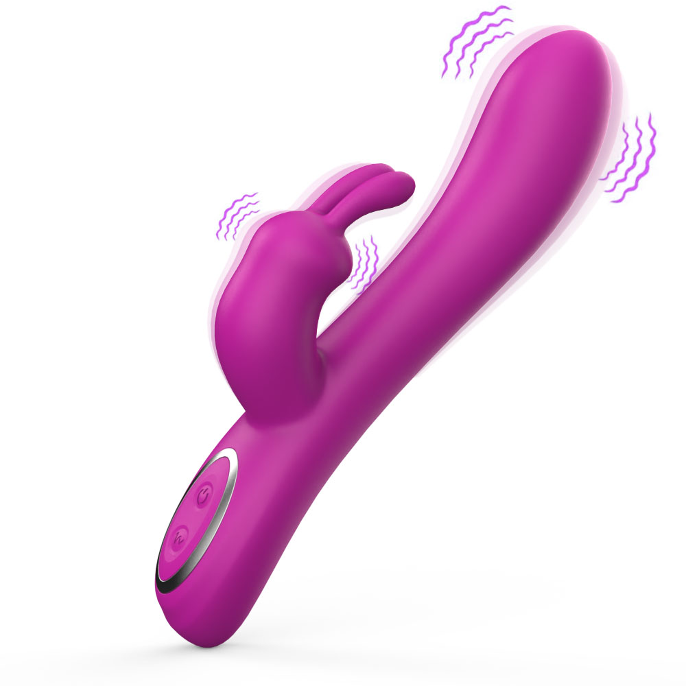 Zajčja glava Vibrator G-točke za začetnike Stimulator klitorisa Dildo Vibrator USB Izdelki za odrasle vibratorji